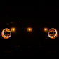 DV8 Offroad 2018+ Jeep JL Grill Amber Marker Lights