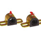 Prothane Universal Greasable Sway Bar Bushings - 1in - Type A Bracket - Black