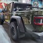 Rally Armor 19-23 Jeep JT Gladiator Mojave/Rubicon Black Mud Flap w/ Grey Logo