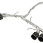 aFe Takeda 3in SS Exhaust Cat-Back 09-14 Nissan GTR V6 3.8L Carbon Fiber Tips