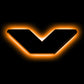 ORACLE Lighting Universal Illuminated LED Letter Badges - Matte Black Surface Finish - V