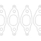 Cometic VW 1.8L 8V 77-99 Exhaust Set .030 inch MLS Head Gasket 1.060 inch X 1.480 inch Port