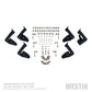 Westin/HDX Stainless 15-18 Ford F-150 SC/17-18 F-250/F-350 CC Drop Nerf Step Bars - Textured Black