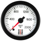 Autometer Stack 52mm 0-2000 Deg F Pro Stepper Motor Exhaust Gas Temp Gauge - White