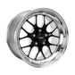Weld S77 17x4.5 / 5x4.5 BP / 1.7in. BS Black Wheel (Low Pad) - Non-Beadlock