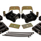 Energy Suspension 73-84 K5 Blazer 4WD Fullsize Black Complete Motor&Trans Mount Set Zinc Finish