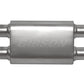 Gibson CFT Superflow Dual/Dual Oval Muffler - 4x9x13in/2.25in Inlet/2.25in Outlet - Stainless