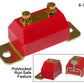 Prothane 79-98 Ford Mustang Trans Mount Bushings - Red