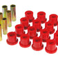 Prothane 68-72 Ford F250 2wd Rear Spring & Shackle Bushings - Red
