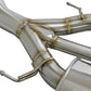 aFe Takeda 3in 304 SS Cat-Back Exhaust w/ Tri-Polished Tips 17-18 Honda Civic Type R L4 2.0L (t)