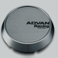 Advan 63mm Middle Centercap - Hyper Black