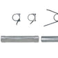 Diamond Eye KIT 4in CB MFLR RPLCMENT PIPE SGL SS: 2004.5-2007.5 DODGE CUMMINS 600