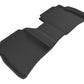 3D MAXpider 2013-2019 Nissan Sentra Kagu 2nd Row Floormats - Black