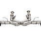 Corsa 2020 Corvette C8 3in Xtreme Cat-Back Exhaust 4.5in Black Quad Tips - Deletes stock AFM Valve