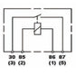 Hella Relay Mini Iso Alt 4 Pole 24V Spst Bkt