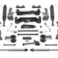 Fabtech 10-15 Toyota 4Runner 4WD 6in Perf Sys w/Dl 2.5 C/O Resi & 2.25