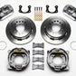 Wilwood Dynapro Low-Profile 11.00in P-Brake Kit-Polish New Big Ford 2.50in Offset