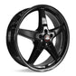 Race Star 92 Drag Star Bracket Racer 20x6 5x115BC 3.20BS Gloss Black Wheel