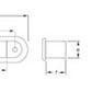 Hella Step Lamp 1X2 WHITE MD12/24 SS RIM 2XT
