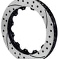 Wilwood Rotor-SV-SRP 72 Iron-LH-BLK-Drill 14.00 x 1.10 - 12 on 8.75in