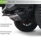 DV8 Offroad 20-22 Jeep Wrangler JL (3.0L Diesel) Rear Diff Skid Plate for Dana 44
