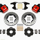 Wilwood Combination Parking Brake Rear Kit 11.00in Drilled Red Civic / Integra Drum 2.46 Hub Offset