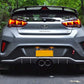 Rally Armor 19-21 Hyundai Veloster Turbo R-Spec Black UR Mud Flap w/ Dark Grey Logo