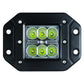 Hella Value Fit Flush Mount 3in 18W Cube Flood Beam LED Light