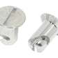 Moroso Quick Fastener - Flush Head - 7/16in x .400in - Aluminum - 10 Pack