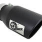 aFe Diesel Exhaust Tip Bolt On Black 4in Inlex x 6in Outlet x 12in