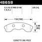 Hawk 06-13 Chevrolet Corvette Z06 DTC-30 Race Front Brake Pads (One Piece)
