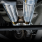 AWE Tuning 4th Gen GM 1500 6.2L 0FG Catback Split Rear Exit (w/ Bumper Cutouts) - Quad Chrome Tips