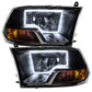 Oracle 09-12 Dodge Ram Non-Sport SMD HL - Black - White