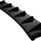 BLOX Racing 02-07 Subaru WRX Vortex Generator - ABS Black