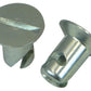 Moroso Quick Fastener - Flush Head - 5/16in x .400in - Steel - 10 Pack