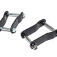 MaxTrac 07-18 Toyota Tundra 2WD/4WD 1in Rear Lift Shackles