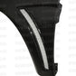 Seibon 08-12 Mitsubishi Evo X 10mm Wider Carbon Fiber Fenders