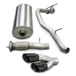 Corsa 07-10 Cadillac Escalade 6.2L V8 Black Sport Cat-Back Exhaust