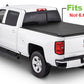 Tonno Pro 14-19 Chevy Silverado 1500 5.8ft Fleetside Lo-Roll Tonneau Cover