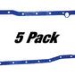 Moroso Ford 351W Late Model Oil Pan Gasket - One Piece - Reinforced Steel (5 Pack)
