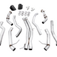 AWE Tuning Audi B9.5 RS5 Sportback Non-Resonated Track Edition Exhaust - RS-Style Diamond Blk Tips