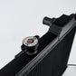 CSF 96-07 Mitsubishi Evo 4/5/6/7/8/9 Full-Slim Radiator w/12in Fan & Shroud/-16AN - Black