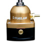 Fuelab 515 EFI Adjustable FPR 90-125 PSI (2) -10AN In (1) -6AN Return - Gold