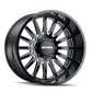 Mayhem 8114 Utopia 20x9 / 8x165.1 BP / 0mm Offset / 125.2mm Hub Black w/ Milled Spokes Wheel