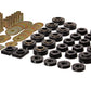 Energy Suspension Body Mount Set - Black