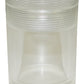 Moroso Air/Oil Separator Replacement Drain Cap - Small Body - Clear Bottom