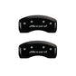 MGP 4 Caliper Covers Engraved Front Accord Engraved Rear Accord Black finish silver ch