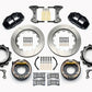 Wilwood Narrow Superlite 4R Rear P-Brk Kit 14.00in Strange Eng Floater 3.49in Offset