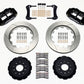 Wilwood Narrow Superlite 6R Front Hat Kit 14.00in 88-93 Corvette C4