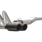 Gibson 11-14 Ford F-150 FX2 3.5L 2.5in Cat-Back Dual Sport Exhaust - Black Elite